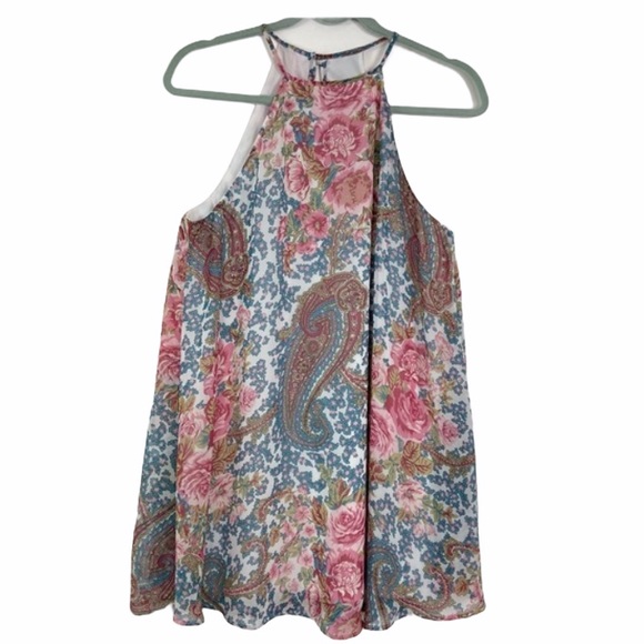 Show Me Your MuMu Dresses & Skirts - Show me your mumu paisley floral racerback dress.